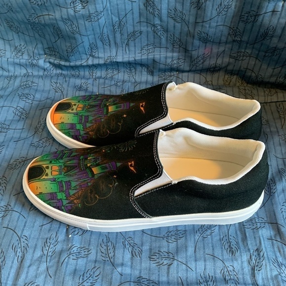 Bibbidi Bobbidi Bling dark princess castle ultimate slip ons womens 9 - Picture 3 of 5